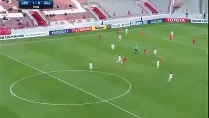 Lekhwiya vs Al-Jazira 1 - 0 Youseff El Arabi fantastic Goal 20.02.2017