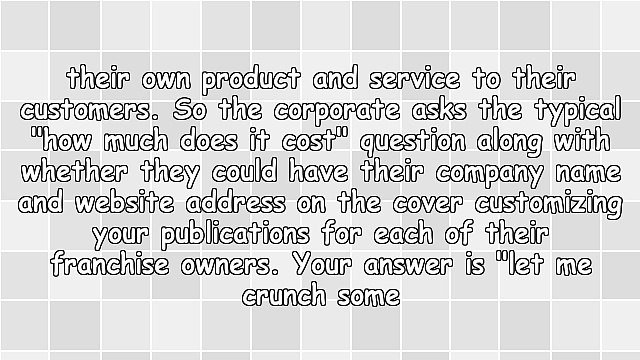 Booklet Tips - Franchises: Buyers and Marketers