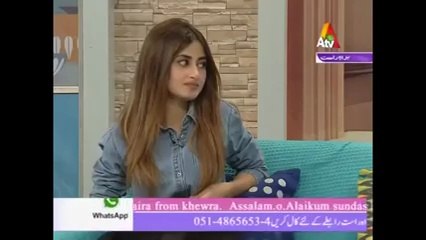 Check out Response of Sajal Ali and Feroz Khan on Marriage