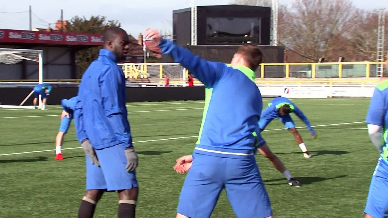 Sutton United prepare for Arsenal FA Cup match