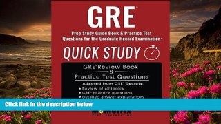 READ book GRE Prep Study Guide: Quick Study Book   Practice Test Questions for the Graduate Record
