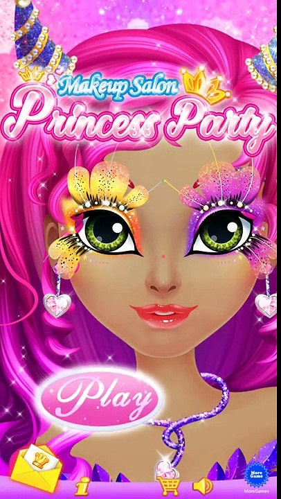 Princess Salon Frozen Party - Android gameplay Libii Movie apps free kids best top TV film