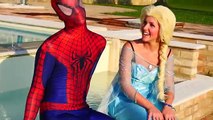 Frozen Elsa vs Joker and Doctor Wolverine Performs Surgery INSECTS! w/ Spiderman Funny Sup