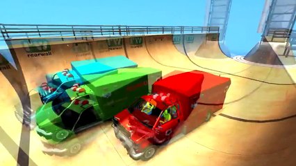 Spiderman Disney Cars Pixar Lightning Mcqueen Colors Superhero videos Kids Cartoon