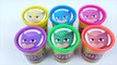 Learn Colors Play-Doh Surprise Eggs Tubs Dippin Dots PJ Masks Owlette Gekko Luna Girl PJ M