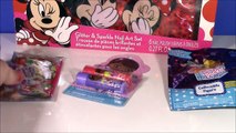 Minnie Mouse Glitter y Brillo de Uñas de Arte! Pintar con 6 Esmaltes de Uñas GEMAS! Bálsamo Para Los Labios! SH