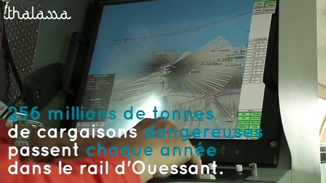 Les vols Polmar : à la recherche des pollueurs des mers - Survols au dessus du Rail d'Ouessant