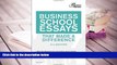 READ book Business School Essays That Made a Difference, 5th Edition (Graduate School Admissions