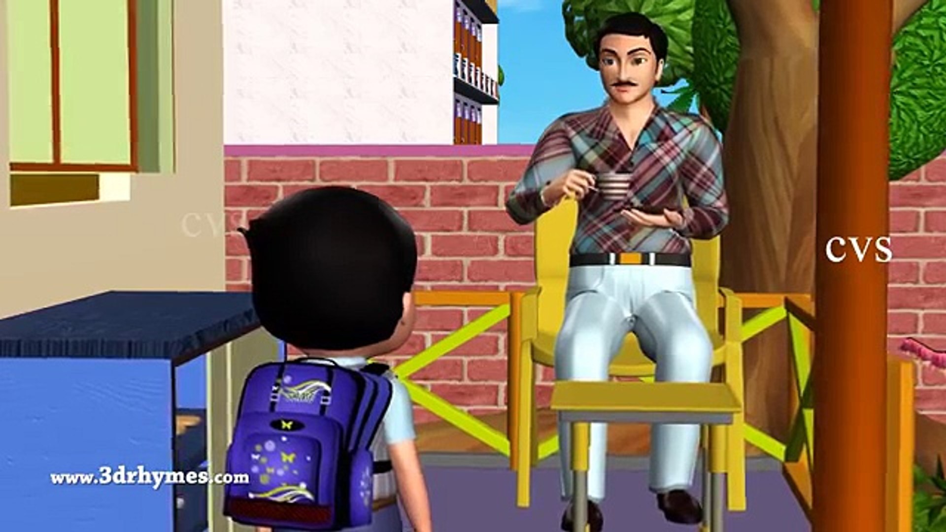 Johny Johny Yes Papa Nursery Rhyme -3D Animation Rhymes - video Dailymotion