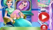 Disney Frozen Anna Embarazada Check Up De Bebé Juego Para Niños | Juegos De Vestir Para Niñas