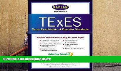 PDF  Kaplan TExES Carolyn McCall Pre Order
