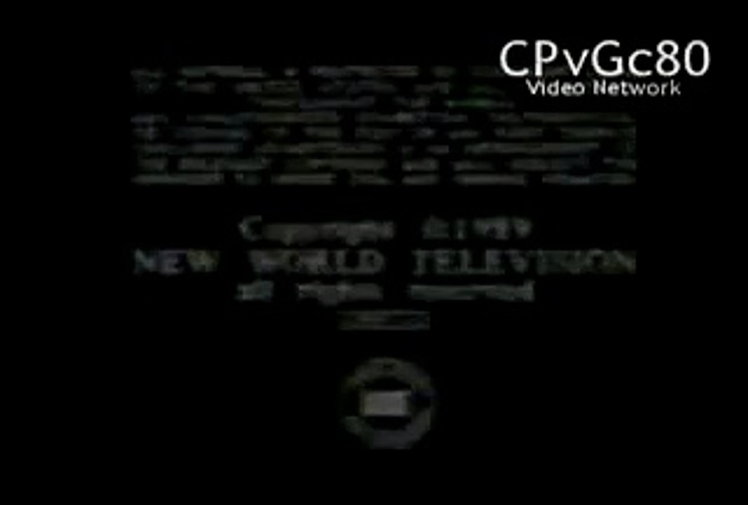 The Black Marlens Company/New World Television logos (1989)