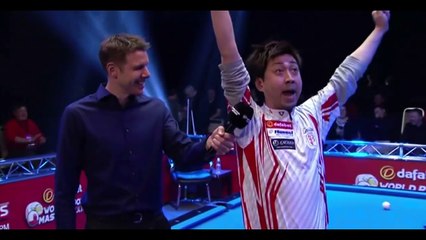Quand un joueur de Billard japonais répond à une interview en anglais... Naoyuki Oi