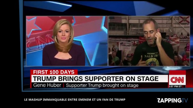 Eminem et un fan de Donald Trump, le mashup qui affole la Toile