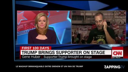 Eminem et un fan de Donald Trump, le mashup qui affole la Toile