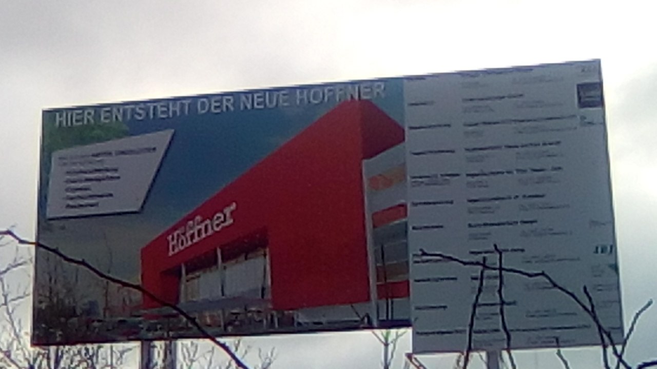 Bau eines neuen Möbelhauses in Berlin-Lichtenberg