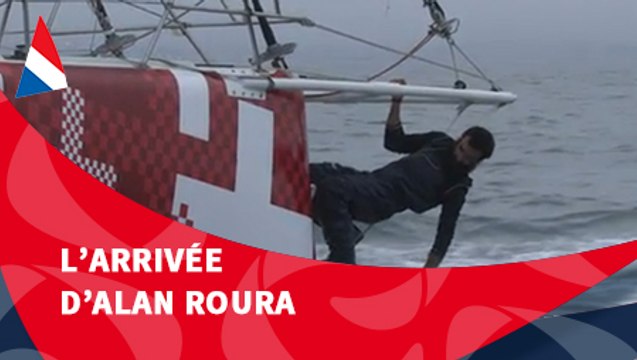 J105 : L'arrivée d'Alan Roura aux Sables d'Olonne / Vendée Globe