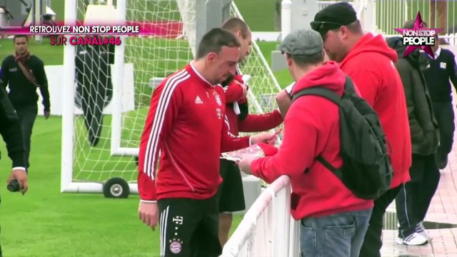 Affaire Théo : Franck Ribéry est venu soutenir le jeune homme à Aulnay-sous-Bois (vidéo)