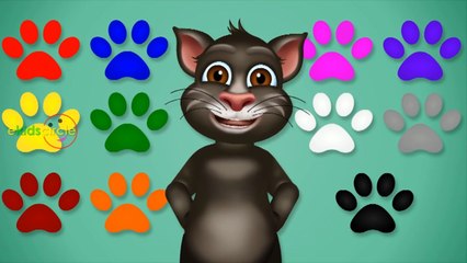 Los colores para que los Niños Aprendan con Tom Cat | Aprendizaje de los Niños Videos | Color Lección para Childr