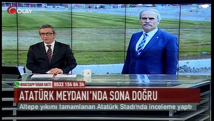 Atatürk Meydanı'nda sona doğru (Haber 20 02 2017)