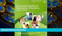 READ book Graduate Medical Education Directory 2004-2005 American Medical Association For Kindle