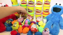 SURPRISE EGGS PEPPA PIG MICKEY MOUSE MINNIE MOUSE FROZEN PRINCESS PLAY DOH EGGS KINDER EGG