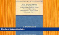 READ book Peterson s Graduate   Professional Programs 2002, Volume 4: Graduate Programs in the