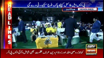 Headlines 2300 20th February 2017