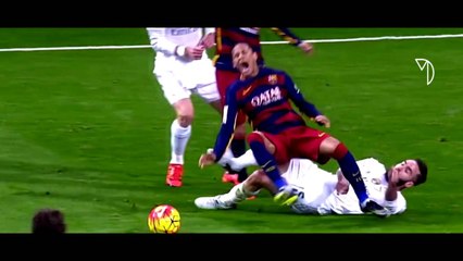 【ネイマール】超一流プレイヤーの試練か！？大けがになりかねない危険なタックル＆ファール集