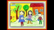 Vietnam Dessins  d'enfants, Children’s day, Vietnam, Journée Internationale des droits de l'Enfant,