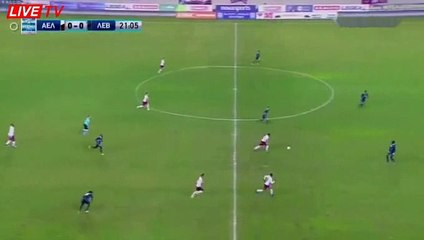 AEL Larissa vs Levadiakos 1-0  Adnan Aganovic Goal HD -20.02.2017