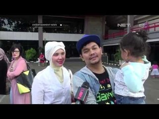 Indra Bekti dan Keluarga Menonton Golden Disney on Ice