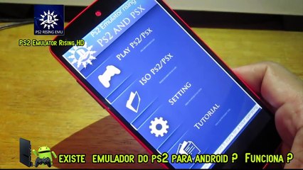 Existe emulador de Playstation 2 que rode jogos no Android Respondi confira