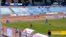 Λαμία 2-0 Σπάρτη- Στιγμιότυπα - Greek Football League 19.02.2017 HD