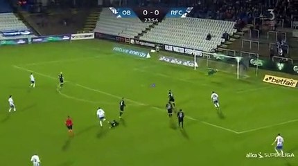 1-0 Joan Simun Edmundsson GOAL HD - Odense 1-0 Randers FC 20.02.2017 HD