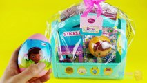 Big Baby Bum Bum Surprise Egg Caddy! Doc McStuffins Edition!