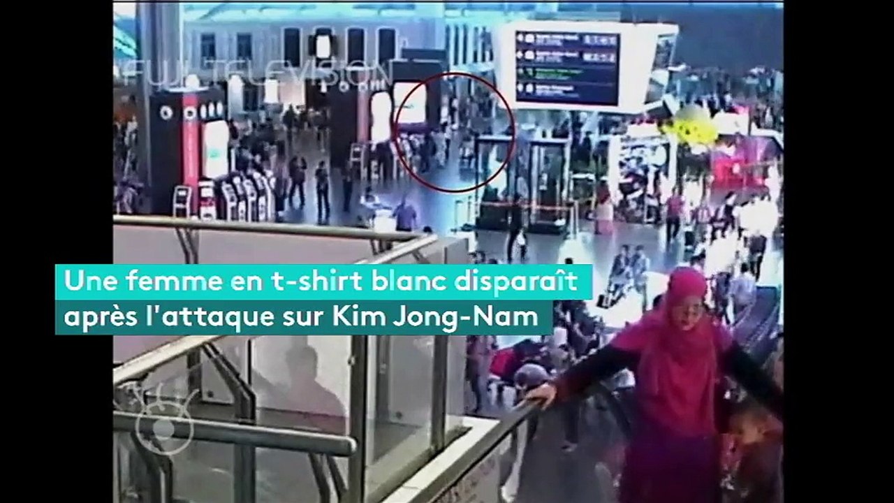 La vidéo de l'assassinat de Kim Jong-nam à l'aéroport de Kuala Lumpur