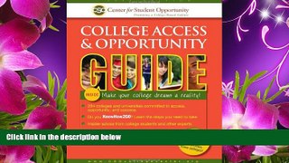 FREE [DOWNLOAD] 2011 College Access and Opportunity Guide (College Access   Opportunity Guides)