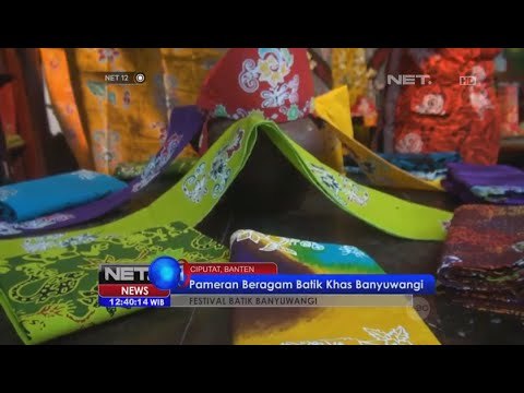 Pameran beragam batik khas Bayuwangi - NET12