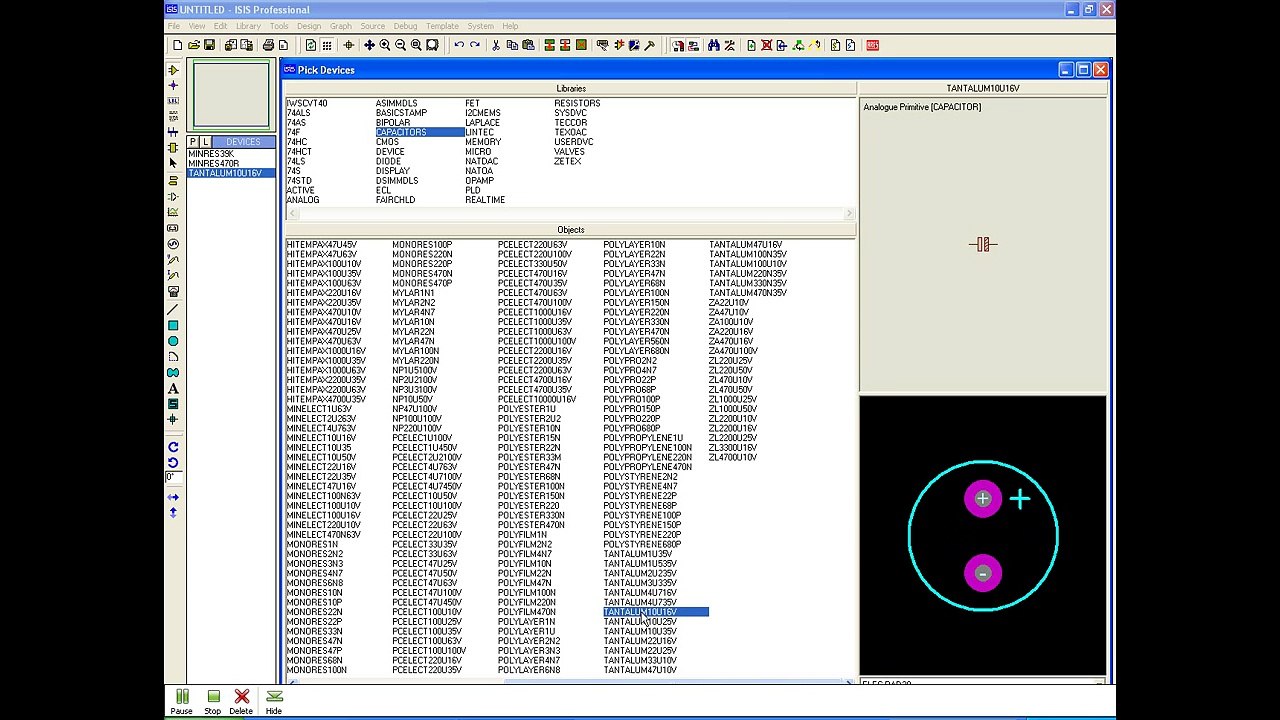 Proteus Kullanimi isis Devre Tasarımı