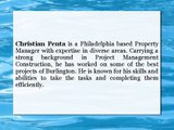Christian Penta Is A Known Real Estate Investor In Burlington