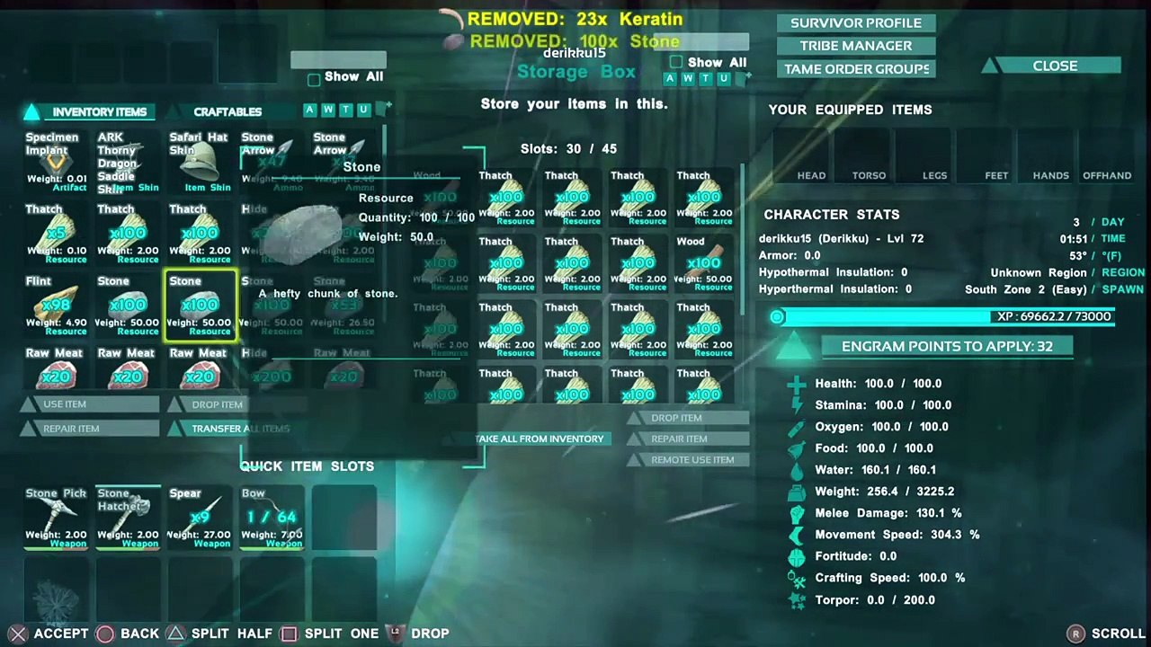 Ark Survival Vs Derikku Declassified (Just the Beginning)
