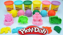 Learn Colors Play Doh Ice Cream Popsicle Peppa Pig Elephant Molds Fun ! Peppa Pig em Português