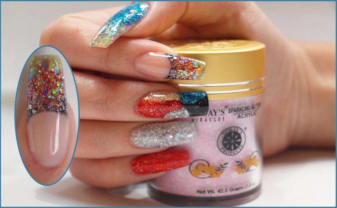 french_ombre_acrylic_glitter_4_color_natural_french
