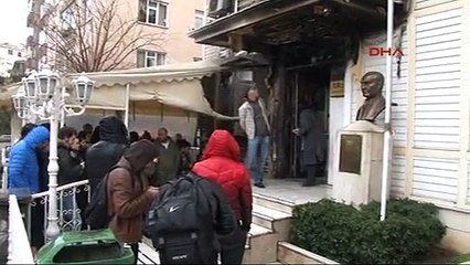 Müjdat gezen sanat evi kundaklandı