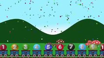 Learn to count to 10 with Choo-Choo Train. Cartoons for children kids toddlers