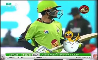 Lahore Qalandar winning moments...Elliot Helped Lahore Qalandars to Won a Great Match