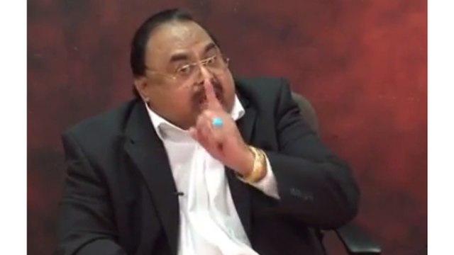 Altaf Hussain hate speech against army