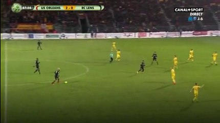 Habib Habibou Goal HD - Orleans 2-1 Lens - 20-02-2017