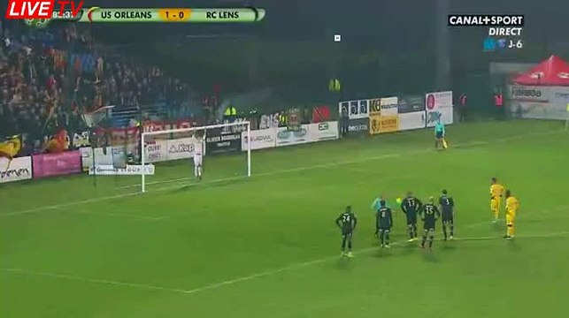 US Orleans 2 - 1 RC Lens (But de Karim Ziani)